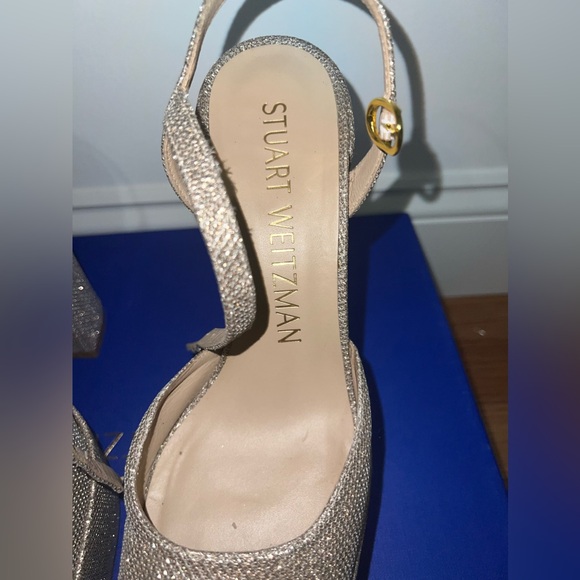 Stuart Weitzman Skyhigh 145 platform pump rose gold - Picture 5 of 15